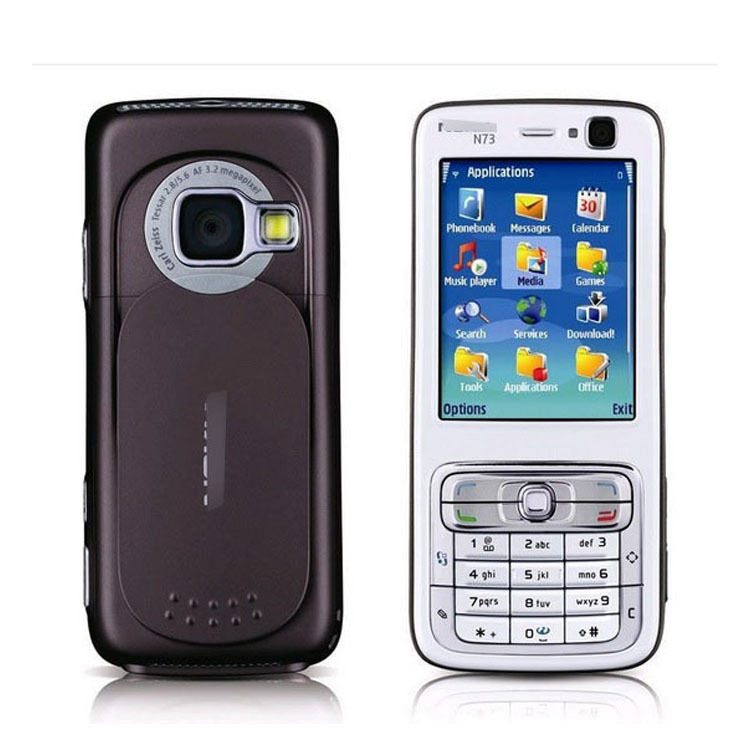 批发适用于诺基亚n73 音乐手机拍照手机按键老人手机学生备用手机