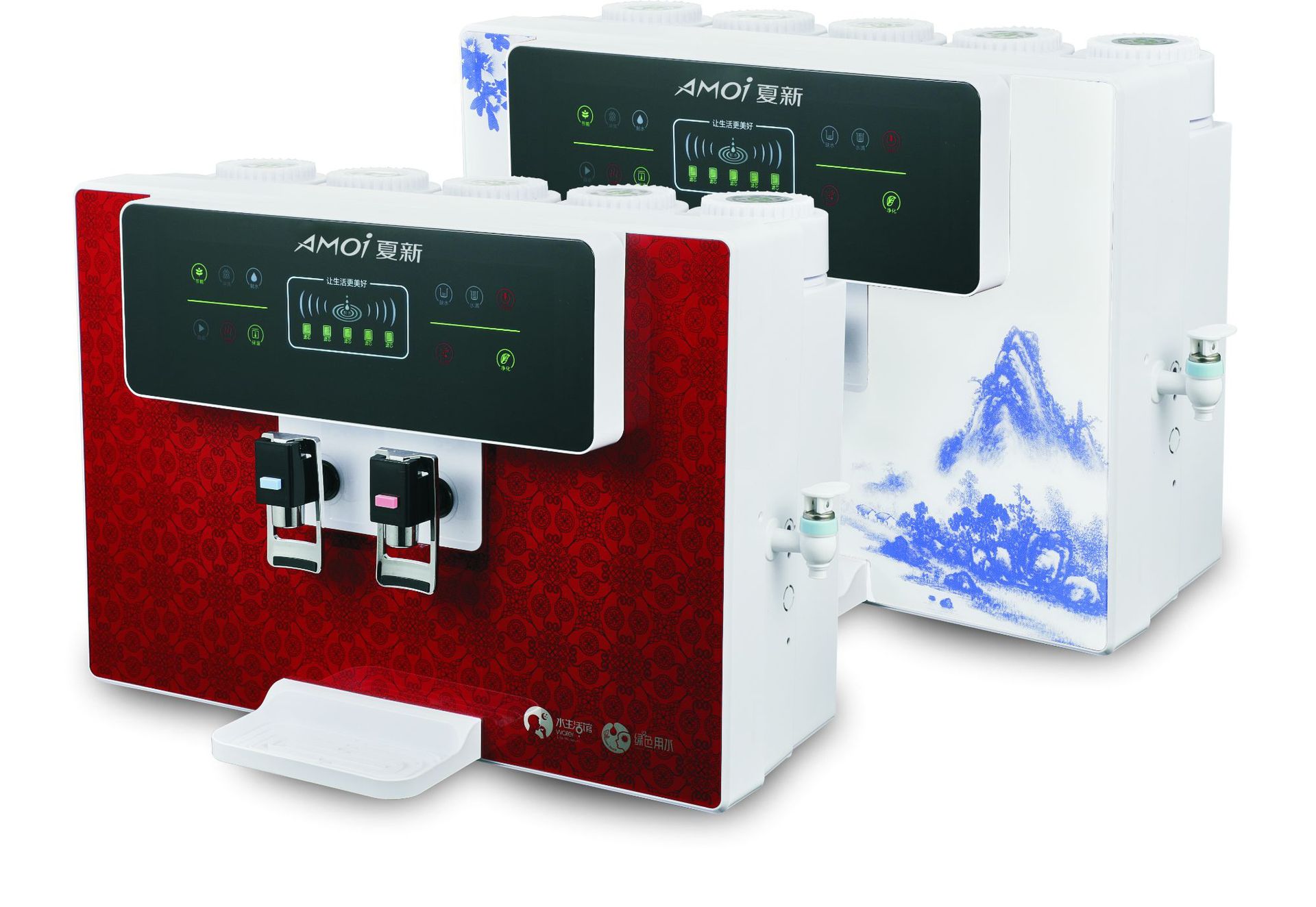 夏新 ipo-ro-100/l6智能语音播报净水器加热一体直饮机