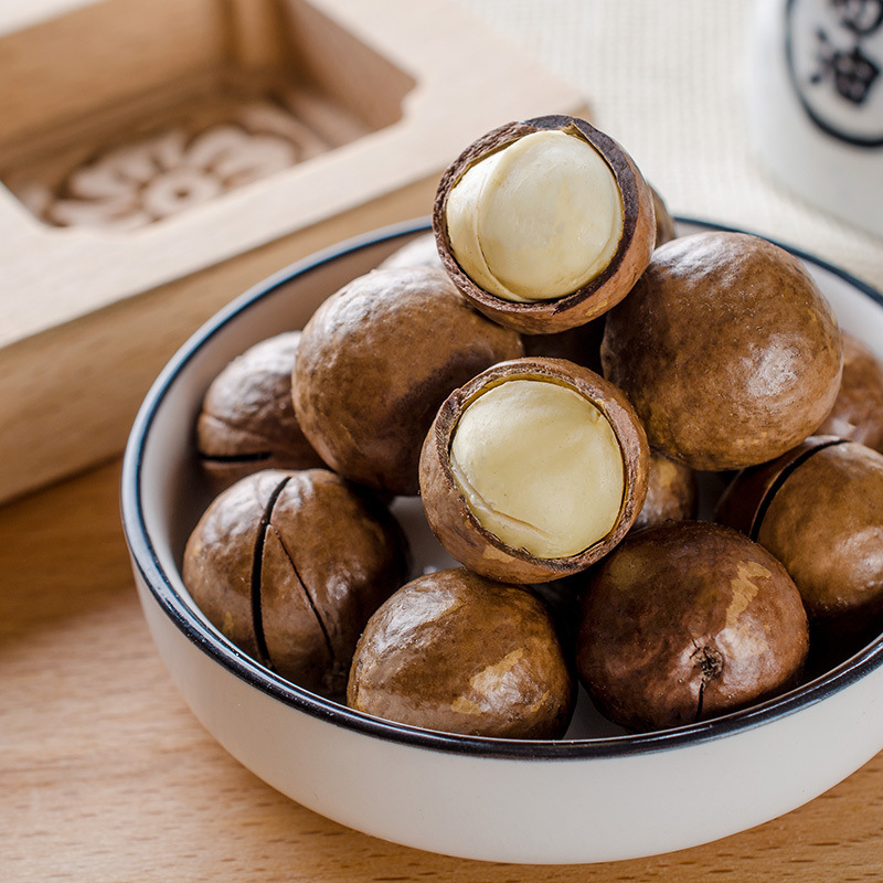 木睿澳洲夏威夷果散装净重奶油味连罐坚果干果炒货孕妇零食包邮