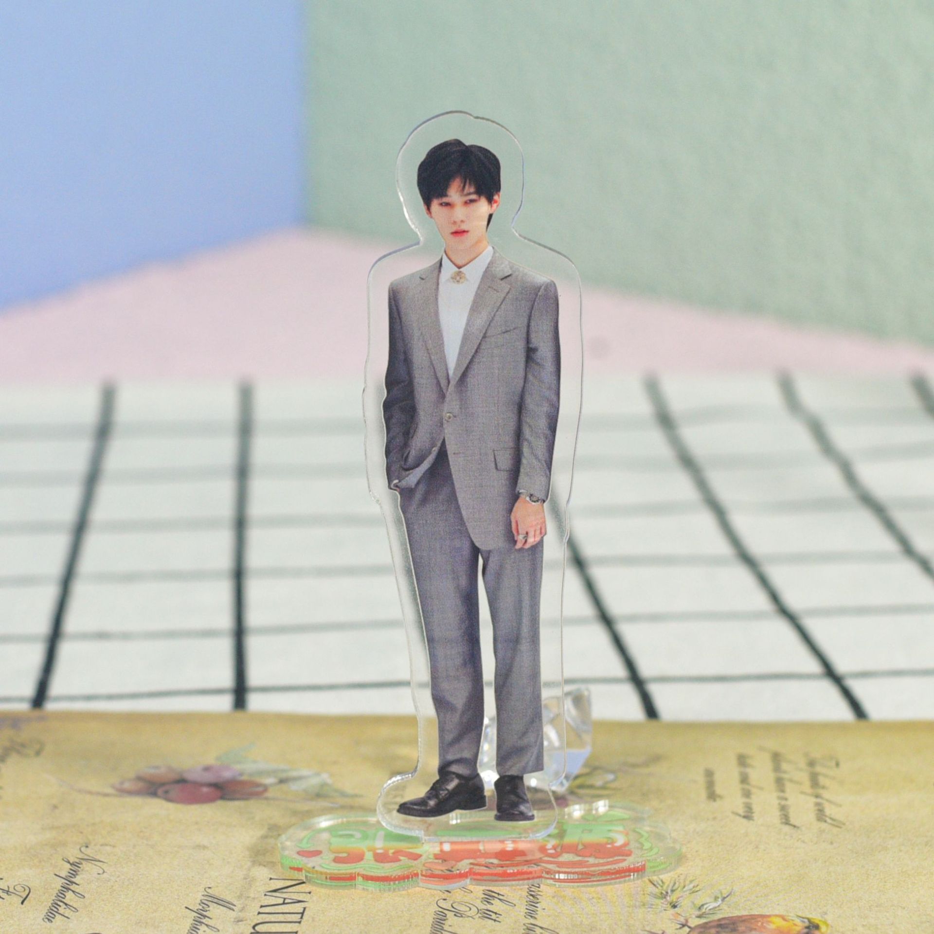 刘耀文立牌 时代少年团真人名字底座宋亚轩双面摆件丁程鑫周边tnt