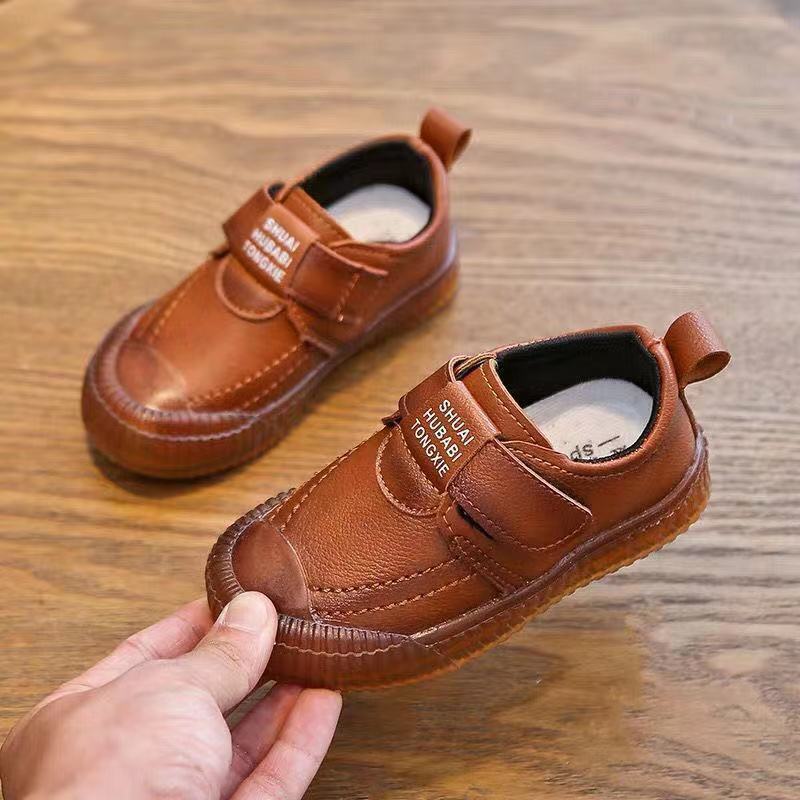 小皮鞋男童皮鞋软底春秋冬新款男孩表演演出黑色皮鞋小学生儿童鞋