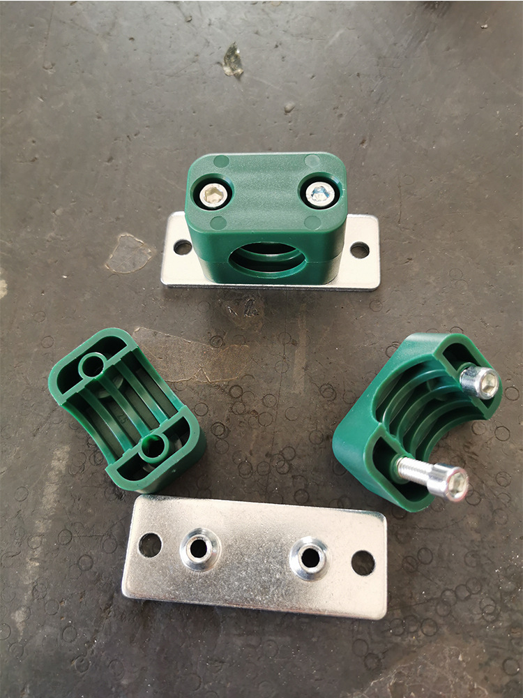 轻型水管液压油管管夹圆管固定支架夹塑料管卡钢管电缆快速抱箍单