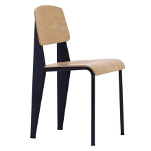 标准椅简约学生课桌椅现代设计师钢架热弯板餐椅Standard Chair