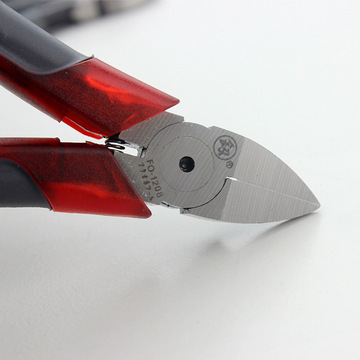 日本福冈水口钳6寸斜口钳子工业级剪线钳斜口钳电子迷你剪模型剪