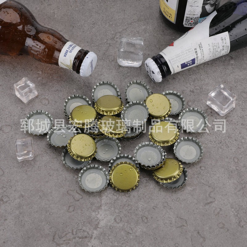 啤酒瓶盖鸡尾酒盖米酒鸡尾酒马口铁盖金属盖饮料盖汽水盖皇冠盖