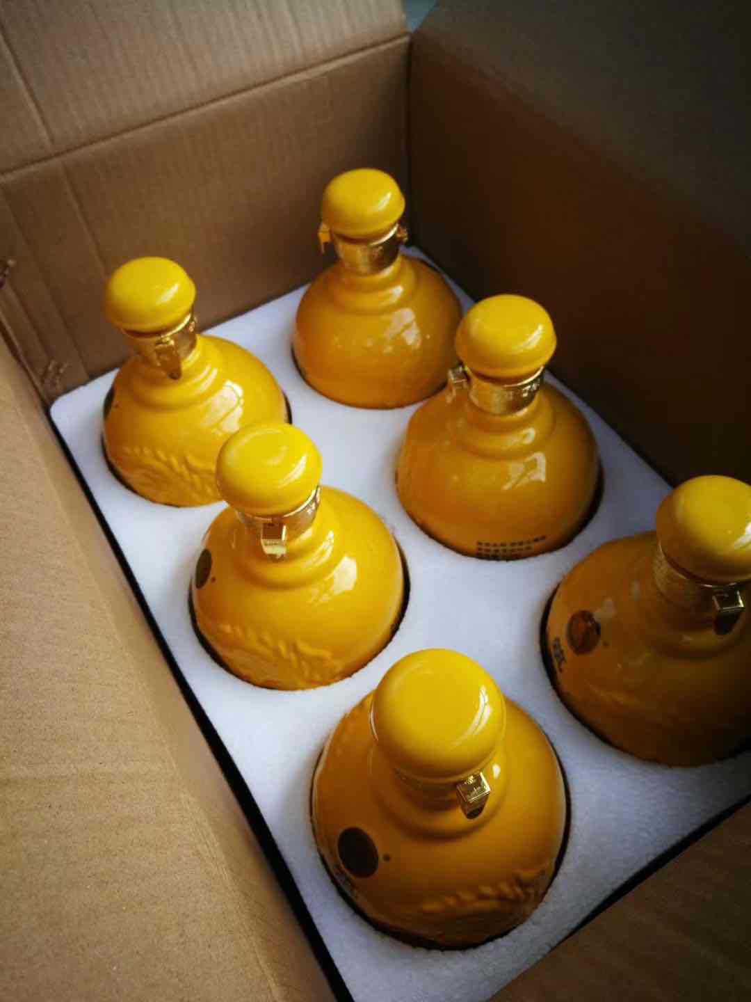 筑春大酱 黄龙瓶(裸瓶)酱香型白酒 53度750ml*6瓶整箱装 惊喜价