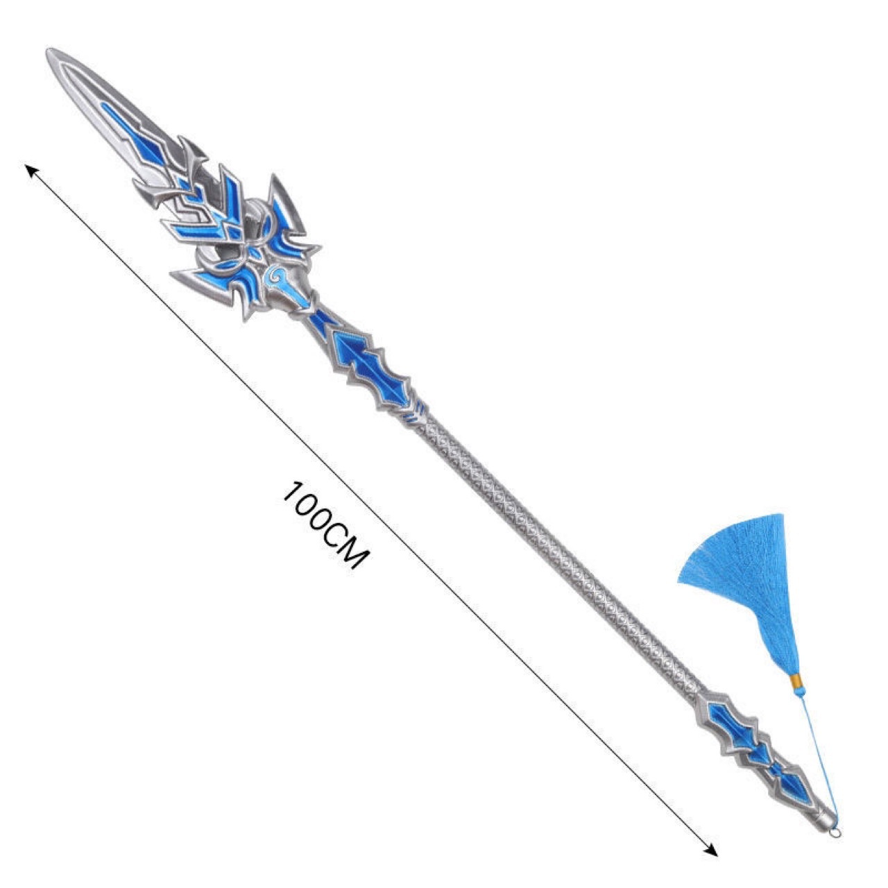 蓝银霸王枪斗罗大陆大号一米道具cosplay唐三武器霸王枪儿童玩具