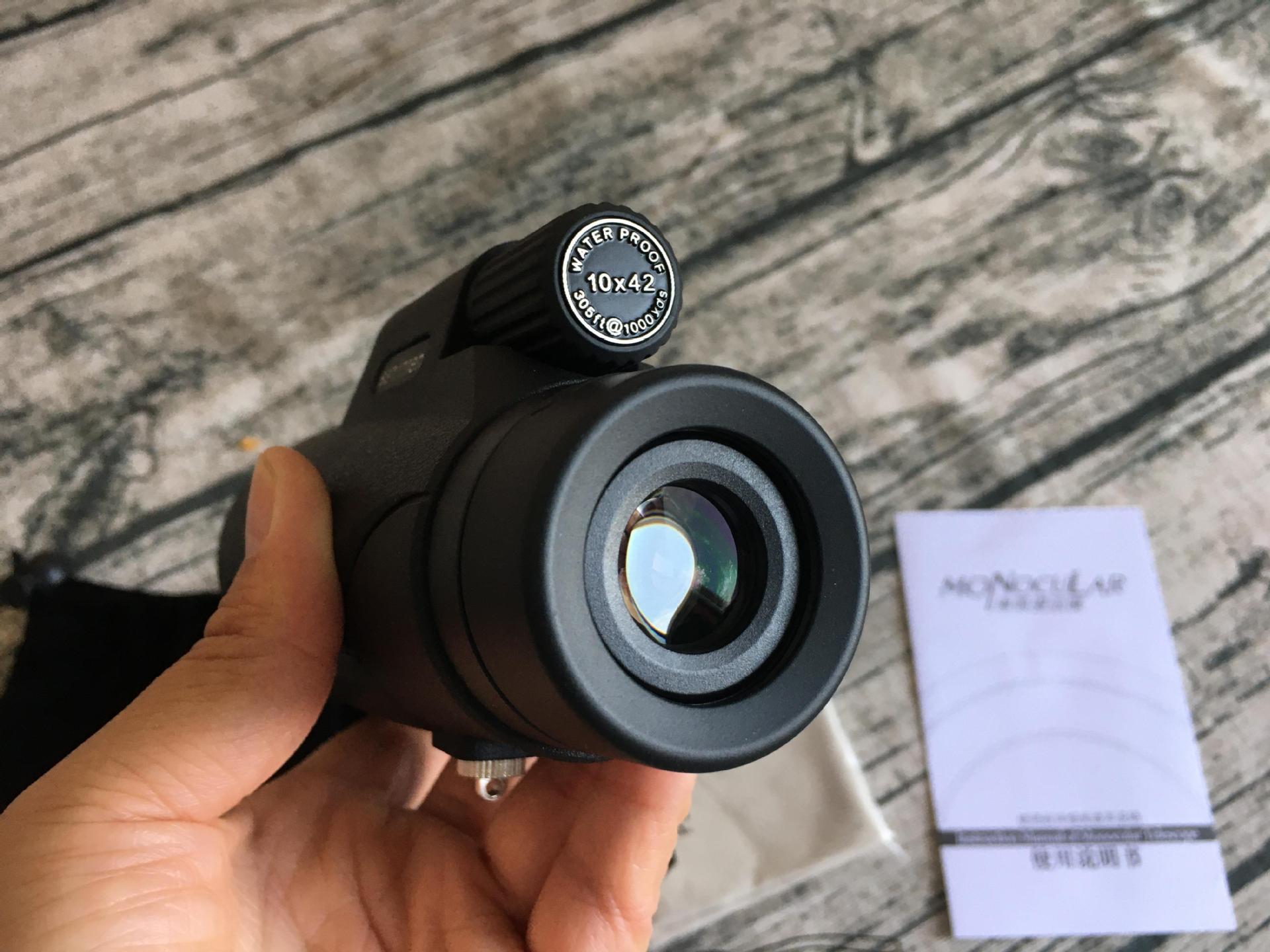 森林瞄户外 森林人10x42大目镜 单筒望远镜 高清高倍户外便携款