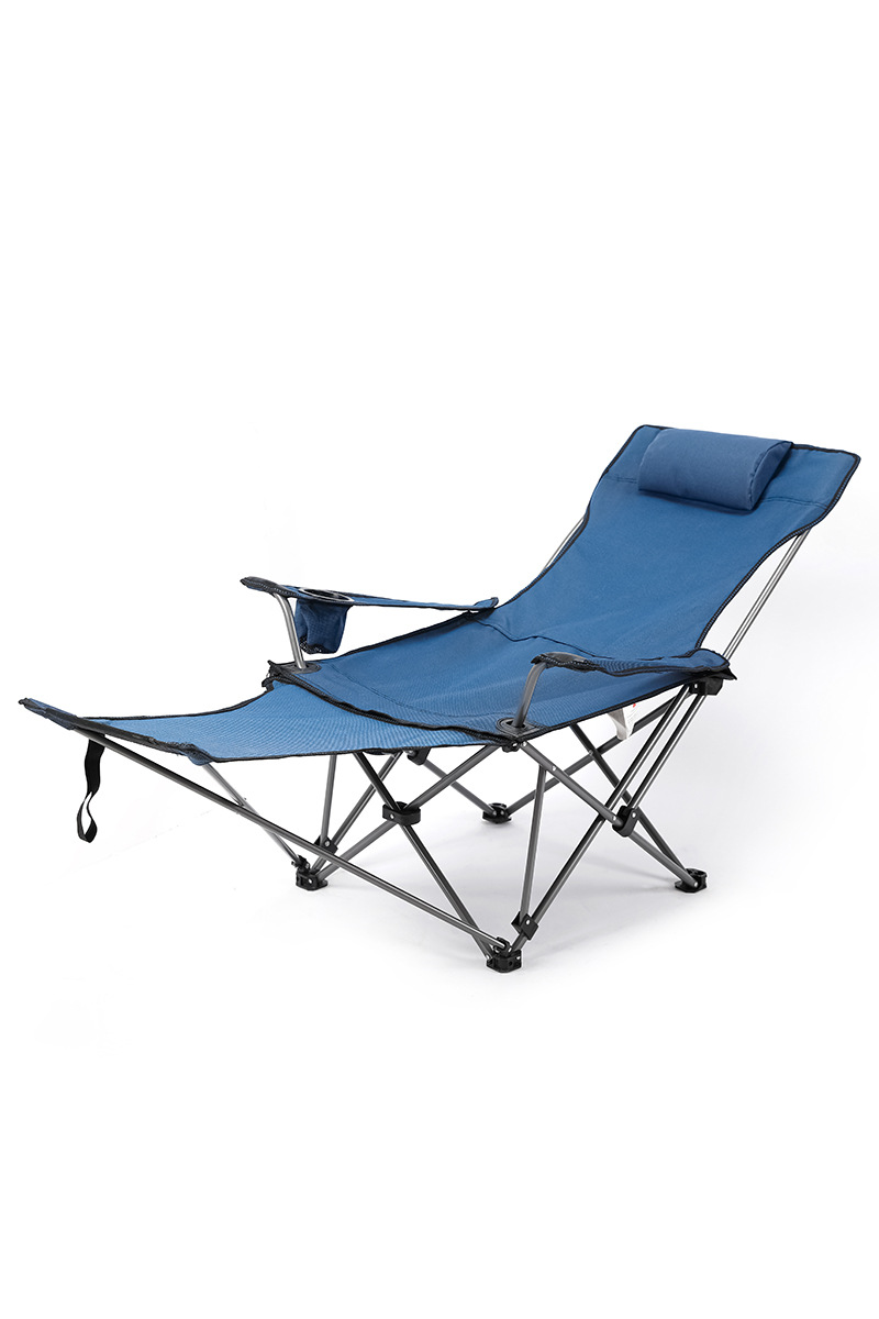 Factory Direct Sales Outdoor Folding Chair Beach Chair Recliner Portable Camping Picnic Chair Leisure Fishing Chair Director Chair