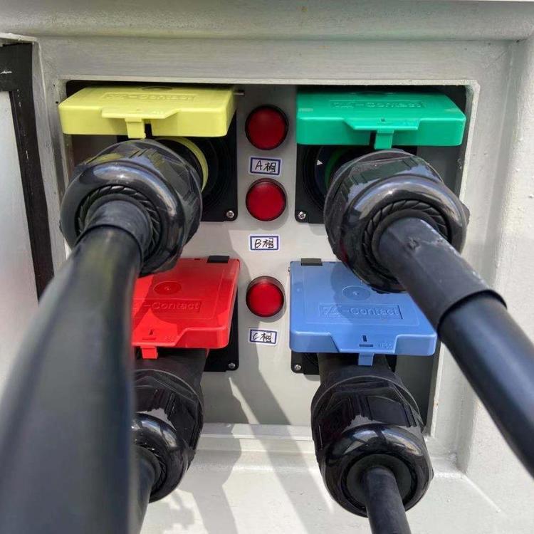 应急发电车接口 发电车快速连接器 电源 应急发电车快速接入装置