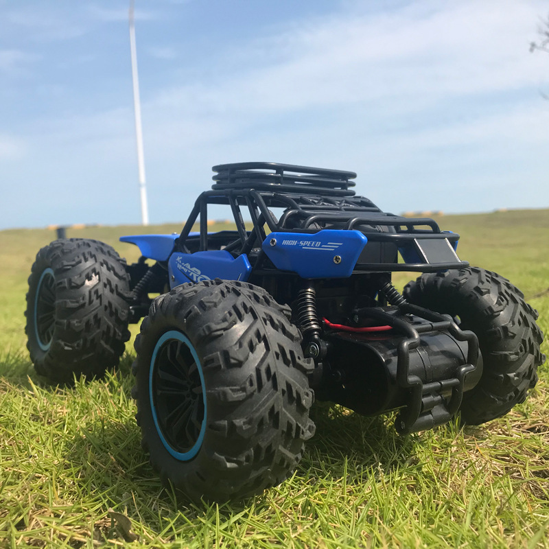 kyamrc 大轮高速越野遥控车 1:18合金车壳大脚车 跨境亚马逊热销