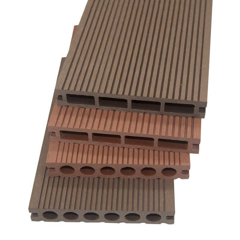 塑木地板户外共挤木塑长条花园庭院景观栈道防腐木室外阳台塑料