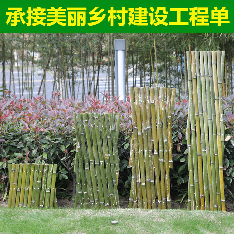 伸缩竹篱笆竹子栅栏围栏户外庭院菜园护栏围墙花园竹片月季爬藤架