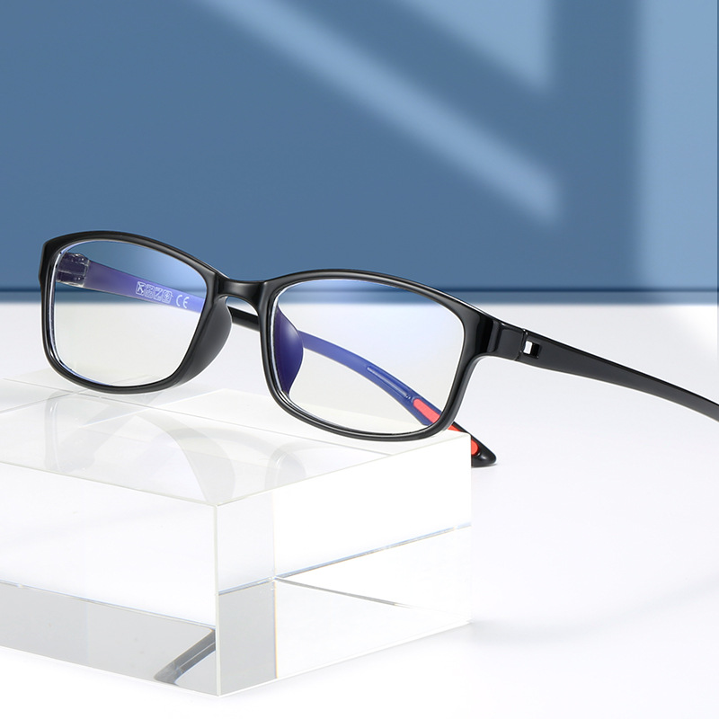 时尚学生复古眼镜框轻盈防蓝光护目镜 tr90平光镜框工厂货源13017