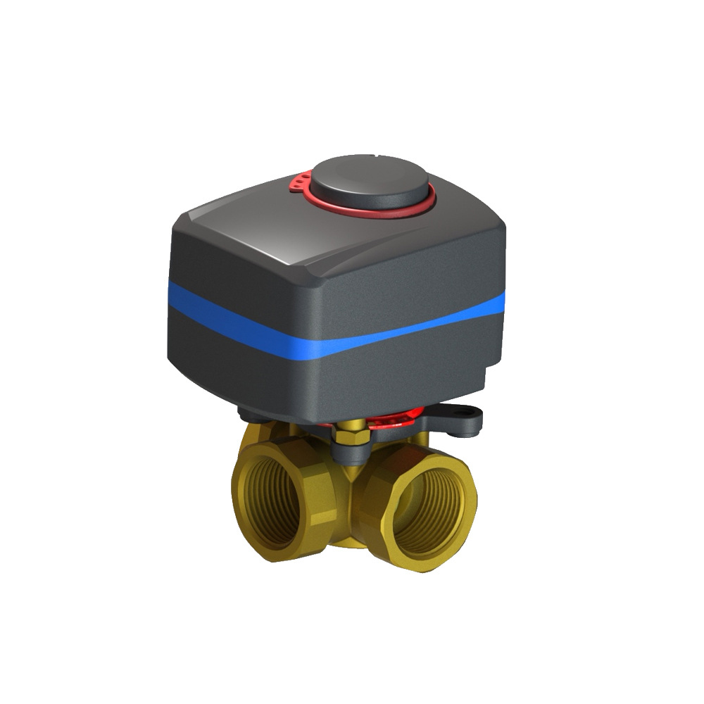 微型电动阀 0-10v比例积分调节电动阀 暖通ac230v ac24v