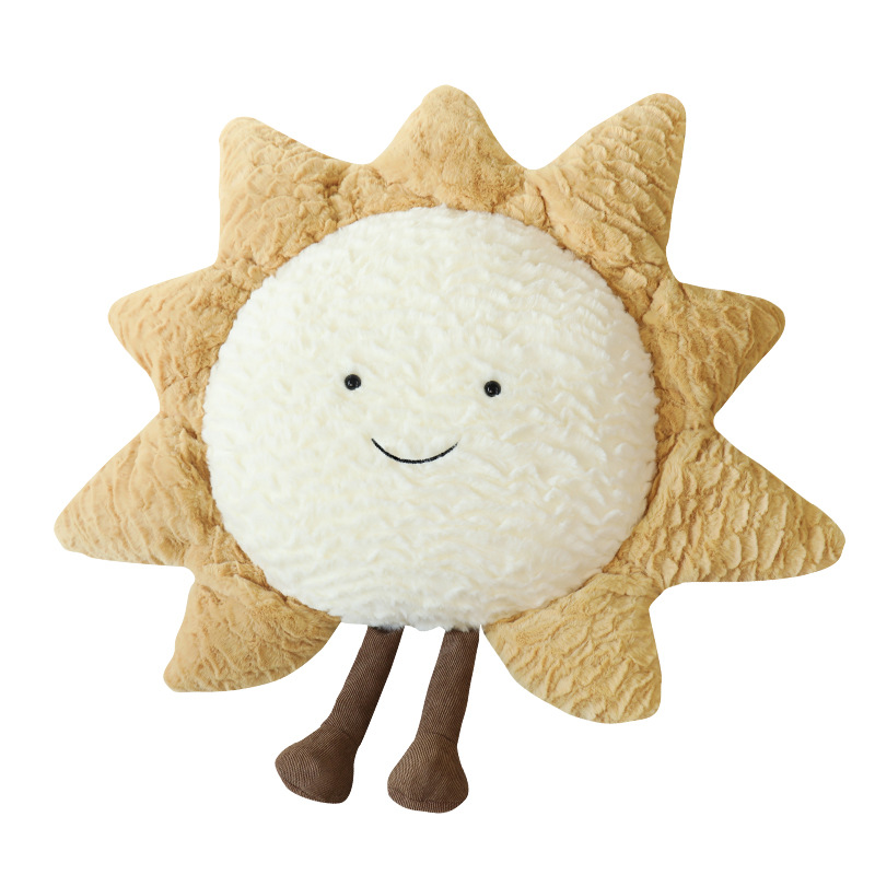 Nordic Style Sun Moon XINGX Modeling Photo Props Child Comfort Plush Doll Sleeping Pillow for Girl Cute