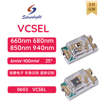 0603红外VCSEL 660/680/940nm手势识别传感医美 VCSEL激光led灯珠