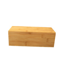 厂家货源竹木盒茶叶盒松木现代简约日式家用送礼正方体可
