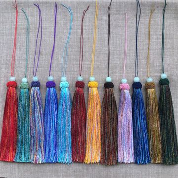 七彩流苏批发中国结穗子流苏车挂件古装服装挂饰 饰品配件批发