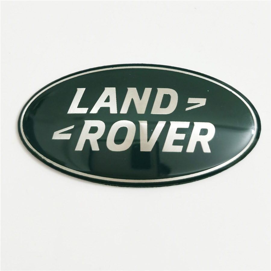 适用于路虎揽胜光后标86mm land rover range后尾贴标overfinch