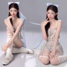 影楼主题新款个人拍照韩系梦幻芭蕾纯欲韩杂少女杂志写真摄影服装