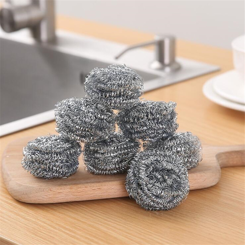 清洁实用钢丝球铁钢丝球去污铁丝钢丝棉刷锅家用洗碗刷锅刷