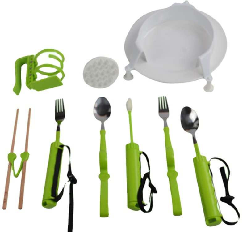 老年人残疾人自主饮食生活辅助器具 勺子碗筷叉子自助餐具套餐