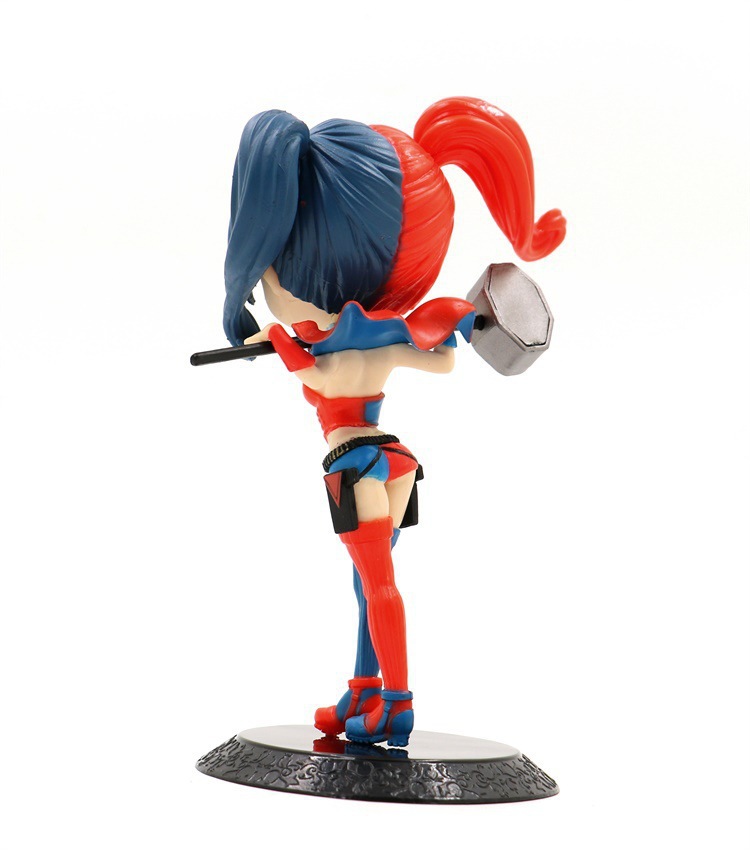 厂家直销 q版 大眼睛 小丑女 哈里 奎因 漫画版 小丑男 摆件 手办