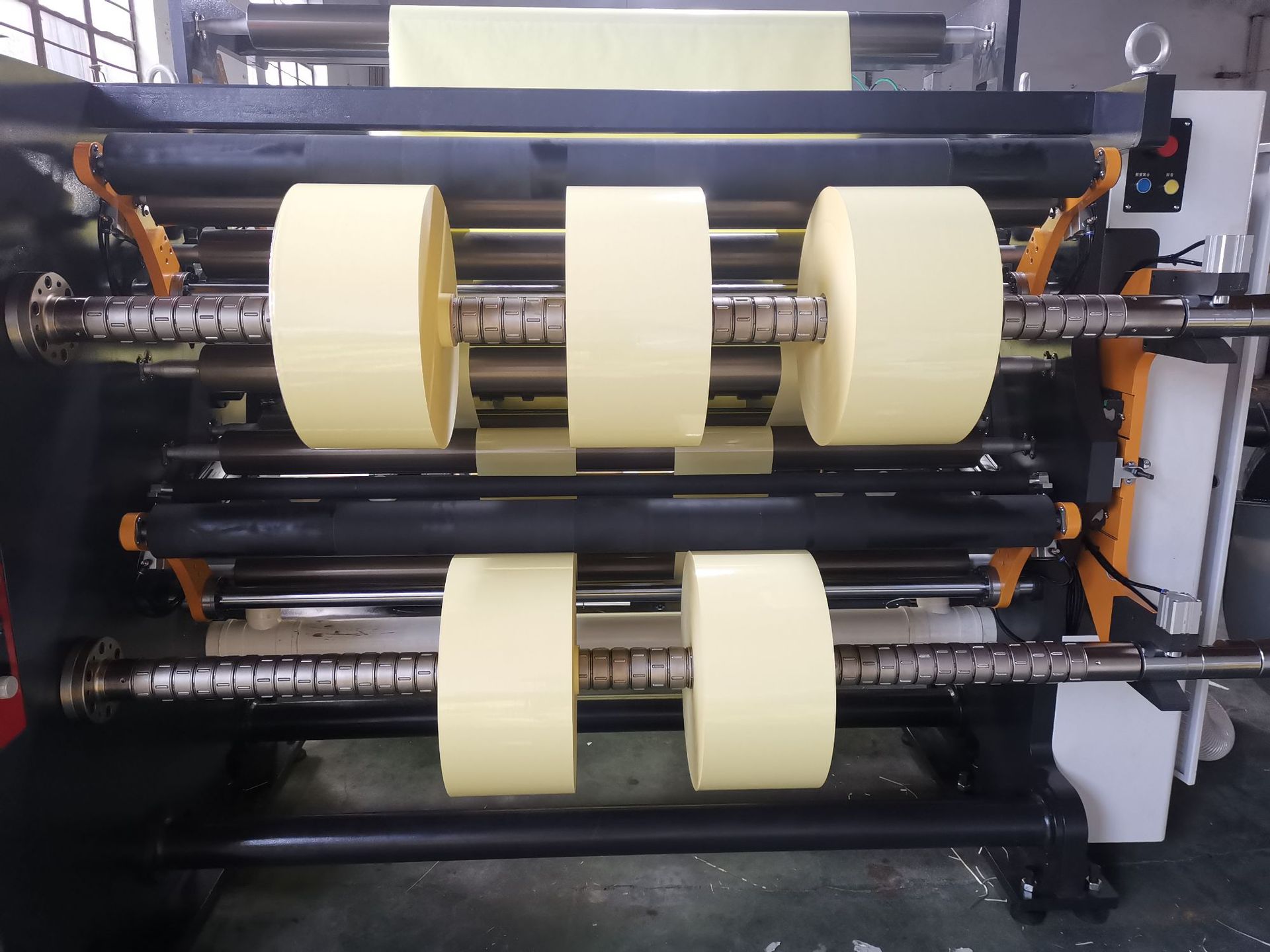 滑差轴分切机 膜类分切机 不干胶分切机