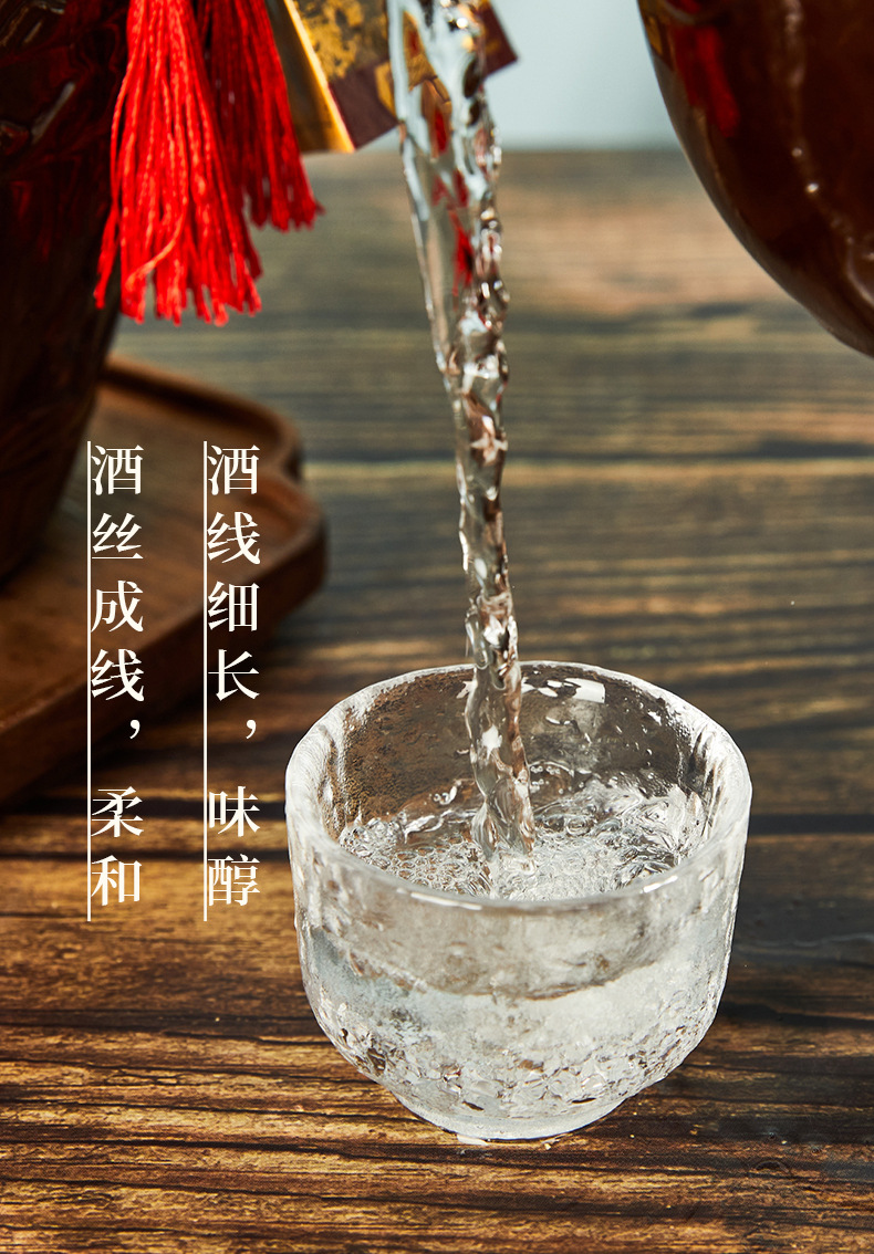 陈小曲白酒42度1l瓶小曲清香型白酒粮食原浆礼盒商务婚庆可用老酒