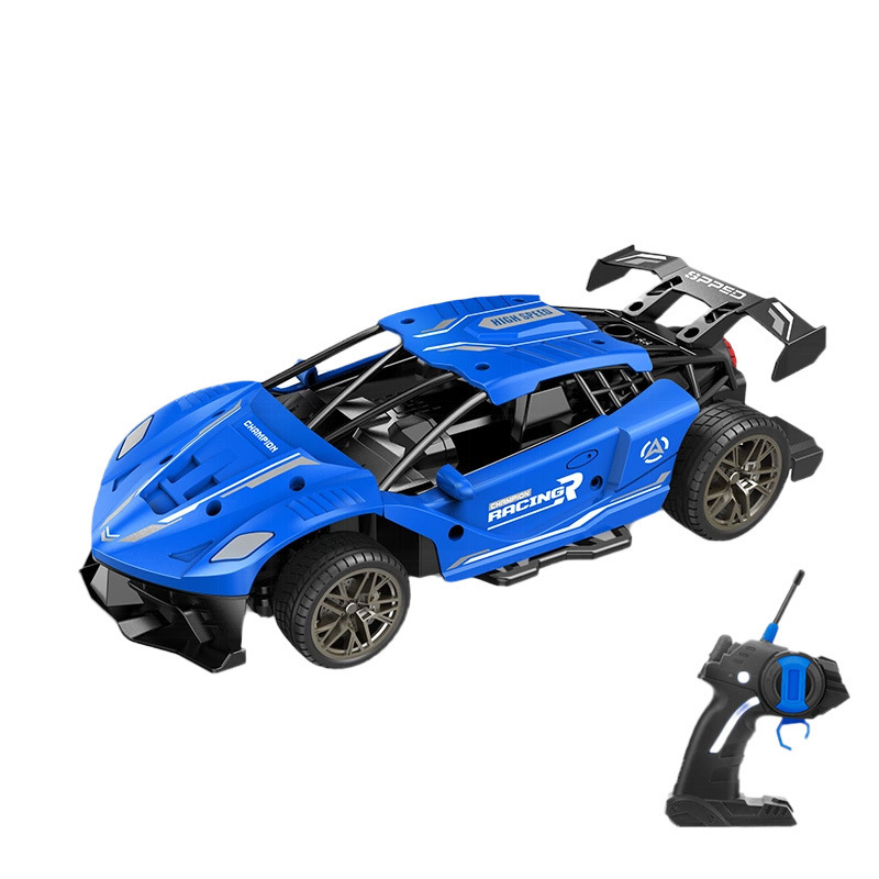 High-Speed Drift Racing Car Spray Remote Control Car Electric Car Model Children's Charging Toy Simulation Sports Car Generation