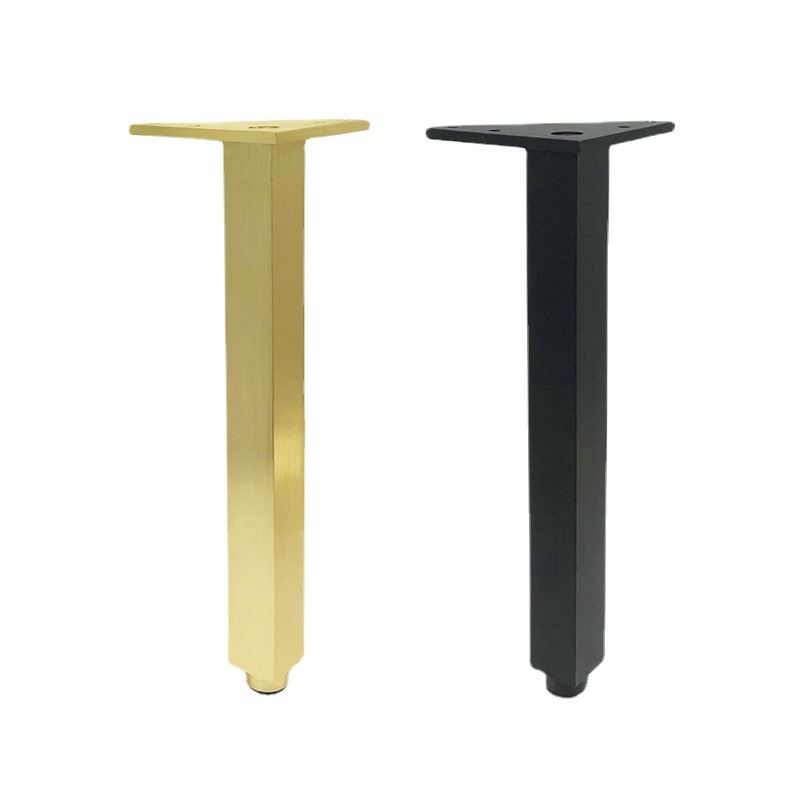 洗漱台支脚电视柜脚浴室柜腿支撑脚茶几腿金属家具脚太空铝柜脚垫