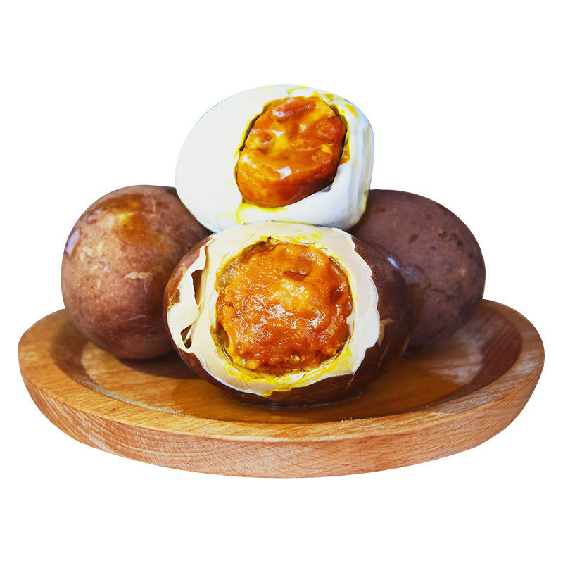 栗客行动清东陵泥腌烤鸭蛋熟咸鸭蛋五香海鸭蛋正宗流油小包装鸭蛋