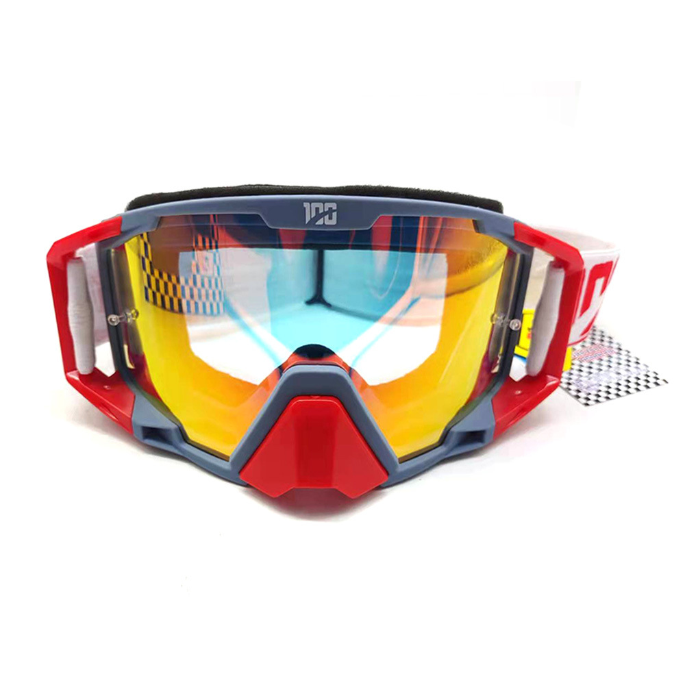 2023时尚简约户外越野骑行爬山护目镜防风防尘防雾防uv400越野护