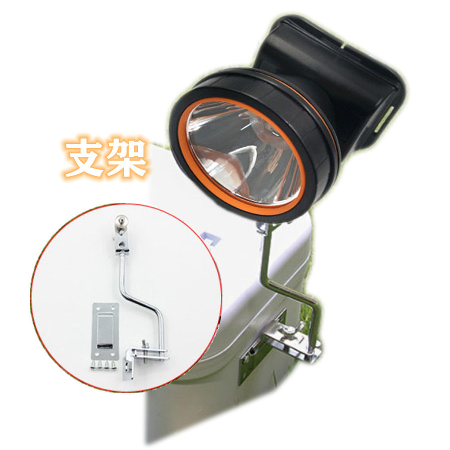 钓鱼灯支架铝夜钓灯架子相机架渔具配件插地钓箱钓椅三角架地插