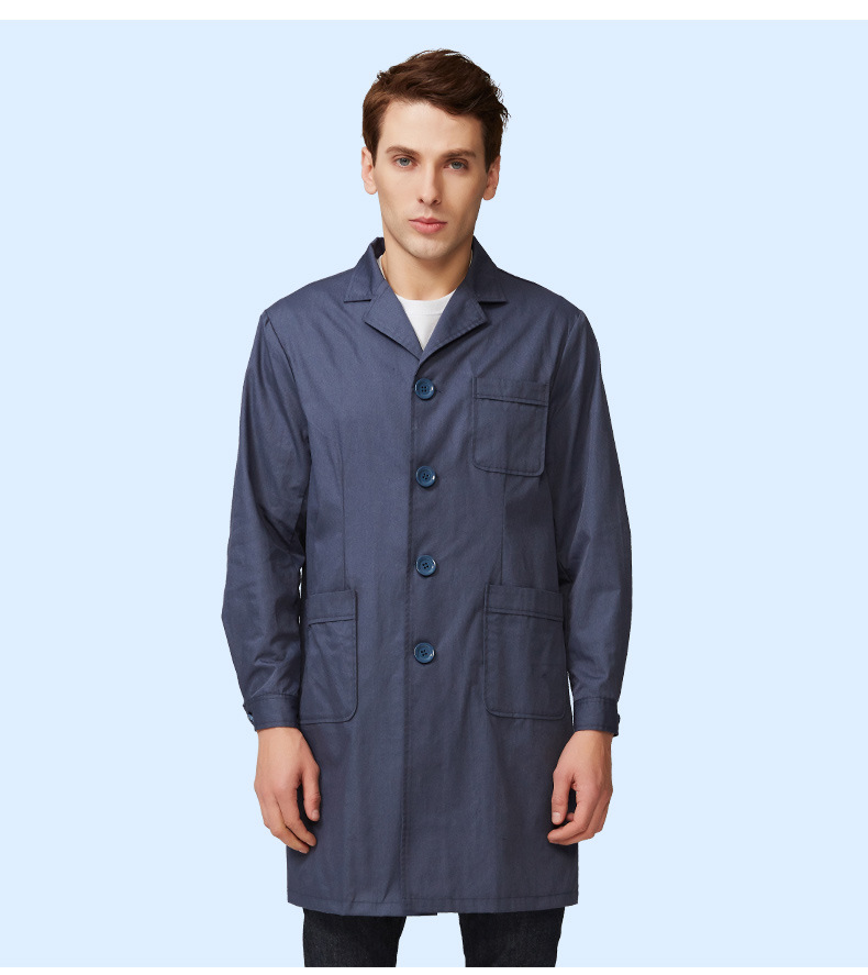 防辐射工作服男女款机房监控室电磁辐射屏蔽服防护服大褂厂家直销