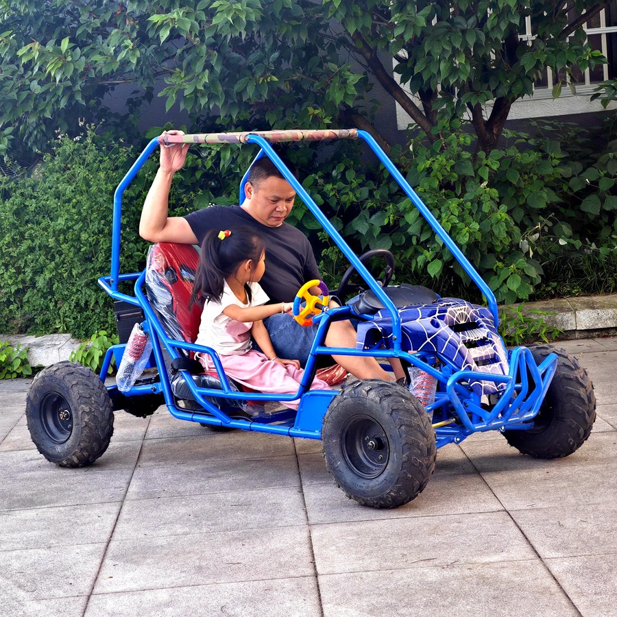 亲子款成人电动卡丁车儿童四轮沙滩摩托车场地出租专用车双座越野