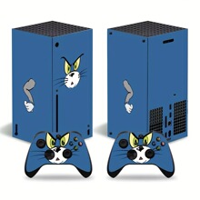 xbox series x 贴纸保护贴膜磨砂 xsx vinyl skin sticker