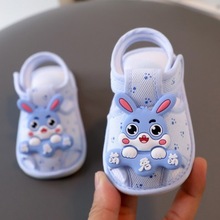 婴幼儿鞋子婴儿凉鞋0到12个月婴幼儿学步鞋软底防滑不掉跟魔术贴