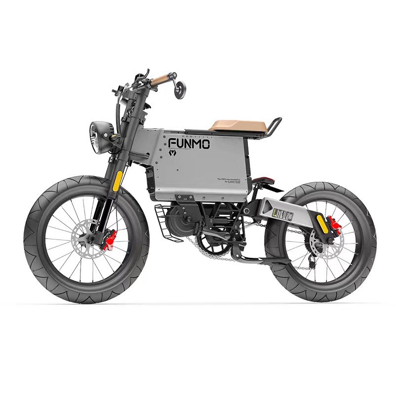 跨境电商专供20寸1300w中置电机山地越野公路助力摩托车电动行车