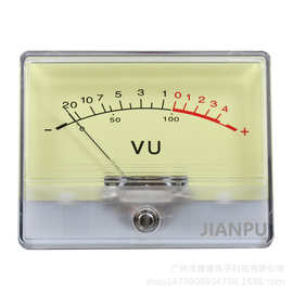 跨境出口高精度tn-90音频音量表带背光指针式数字功率表vu电平表
