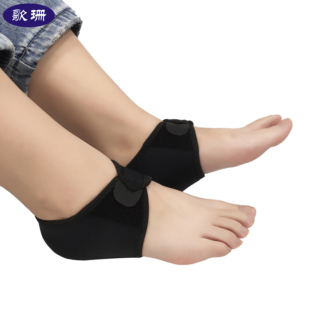 亚马逊足弓套护足后跟袜凝胶保护套护脚套预防脚跟干裂保湿后跟套