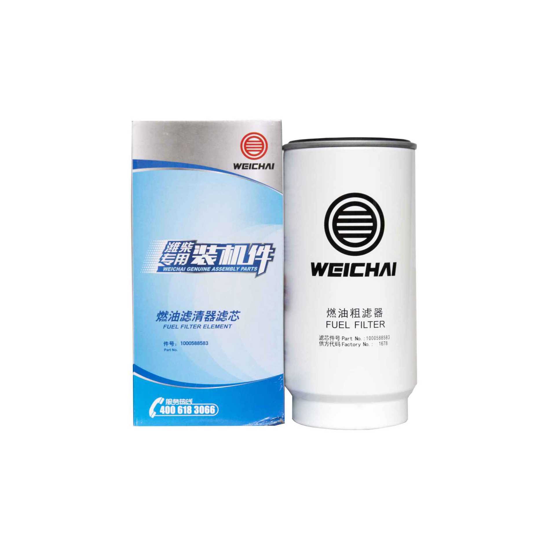 1000588583柴油滤清器燃油粗滤器油水分离器潍柴动力wp10hwp12wp