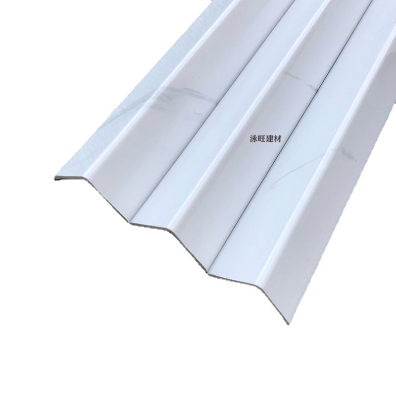 护墙角边条2.7米长石塑pvc护角防撞条包阳角线免打孔仿纹护角