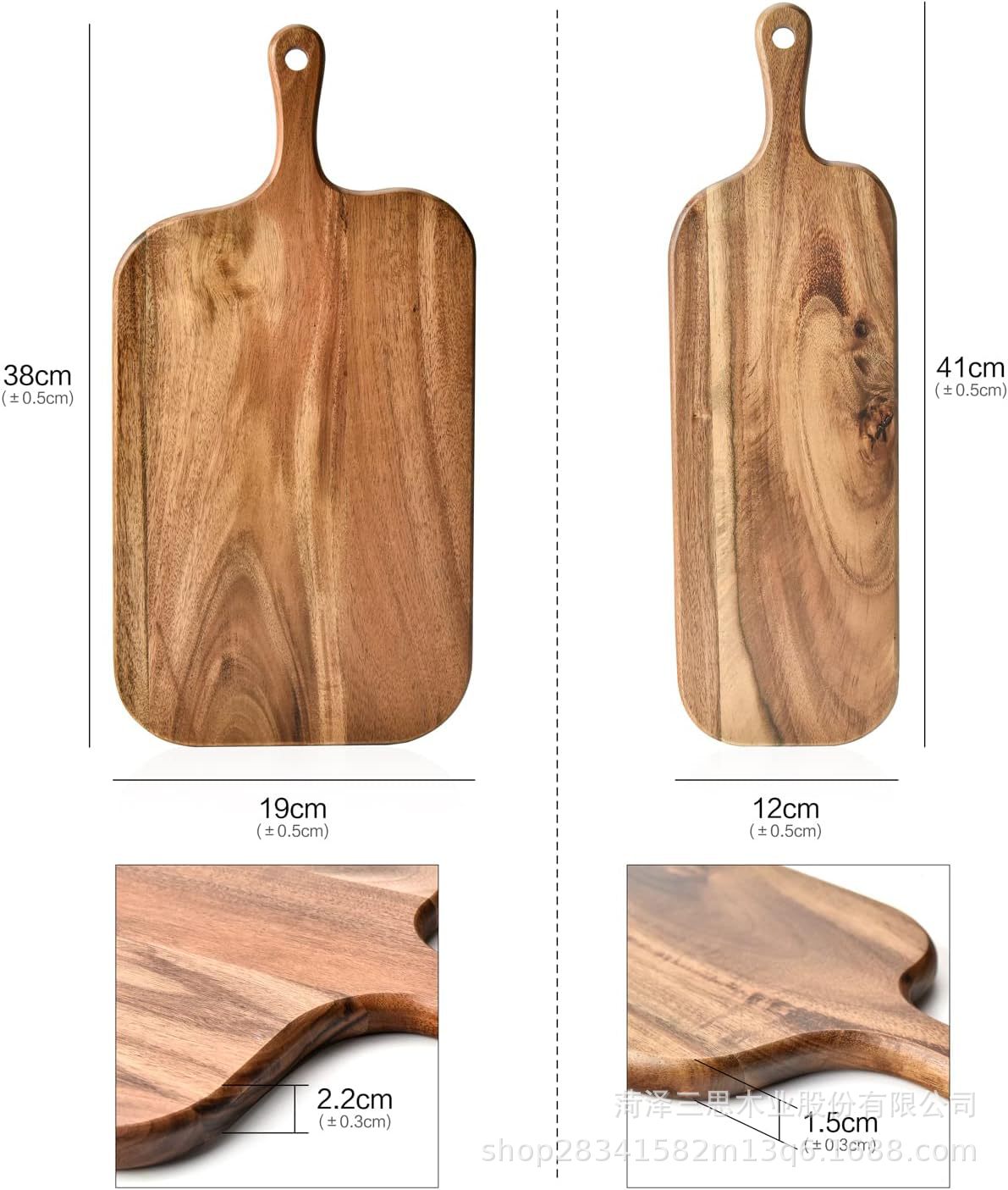 Wooden Cutting Board Cutting Board Thickened Household Kitchen Utensils Cutting Board Solid Wood Cutting Board Chopping Block Panel Wooden Chopping Board