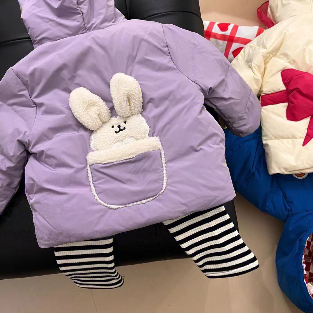 蒙蒙摩米 小祖宗冬季新款女童90羽绒服 网红品牌童装厂家走份批发