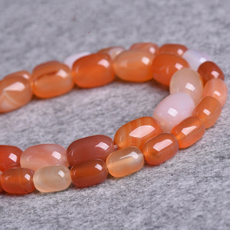 原色玛瑙桶珠散珠子半成品手工串珠水晶手链项链饰品配件-阿里巴巴