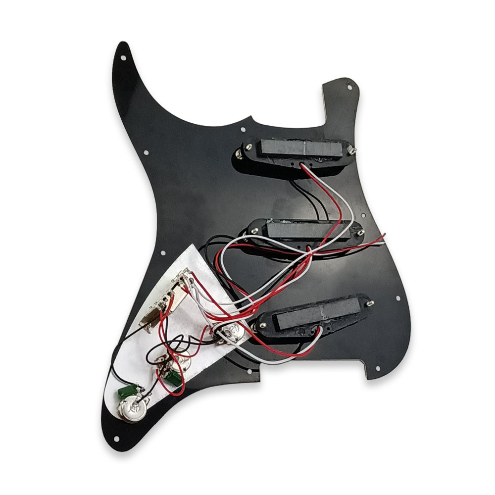 电吉他单单单双切面板拾音器电吉他面板拾音器st单单单面板拾音器