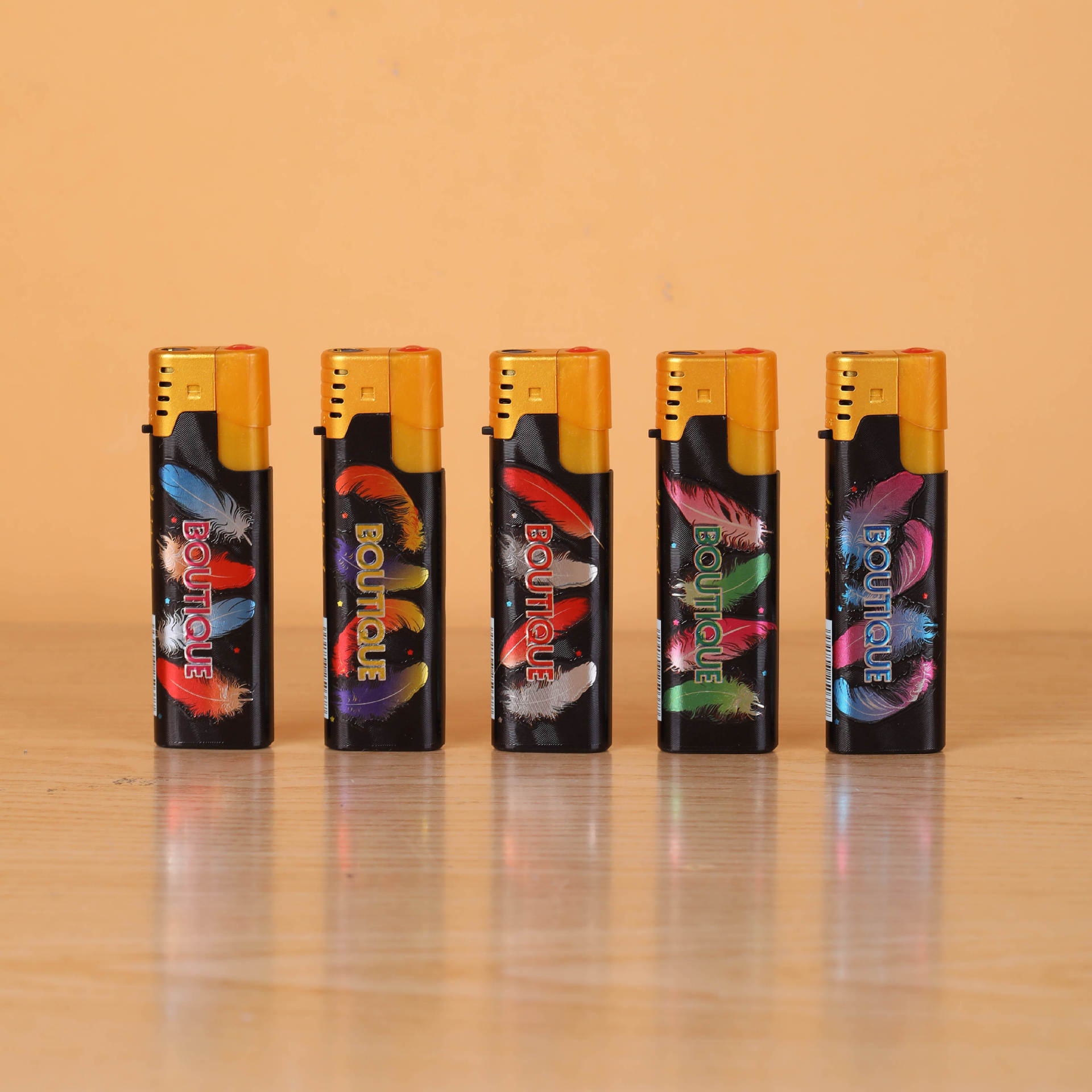 新品金博弘打火机jr9017直冲打火机 创意包纸一次性防风打火机