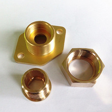 杭州富阳黄铜精密数控加工定制 热水器循环泵接头 智能回水器配件
